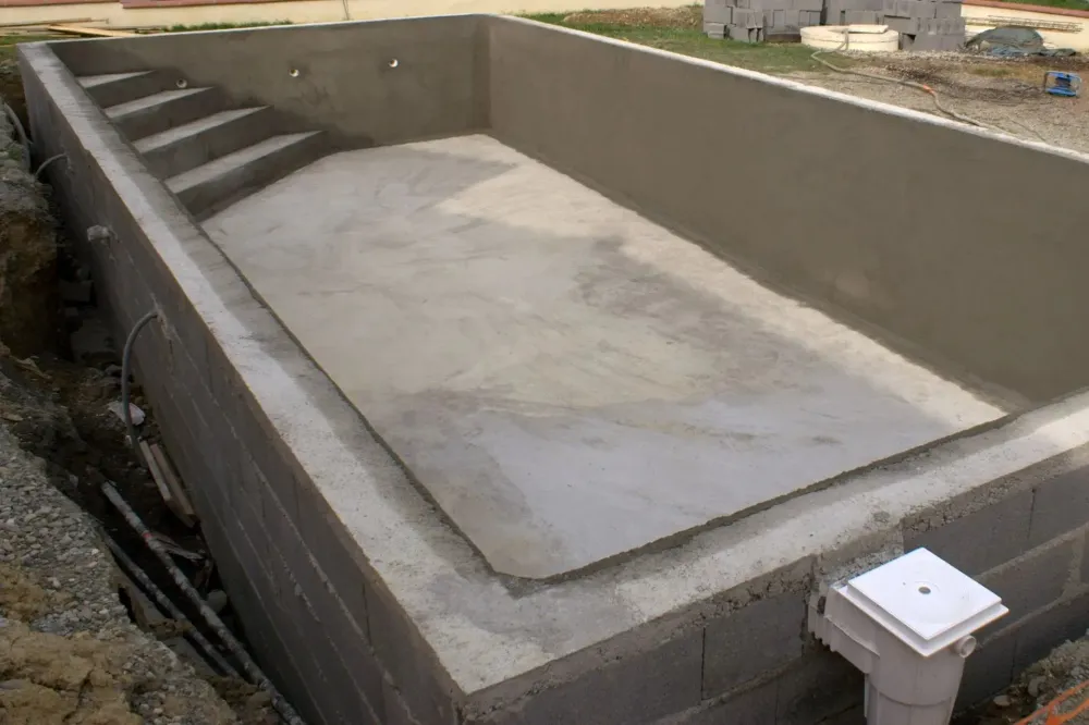 Création de piscine à Chatelay