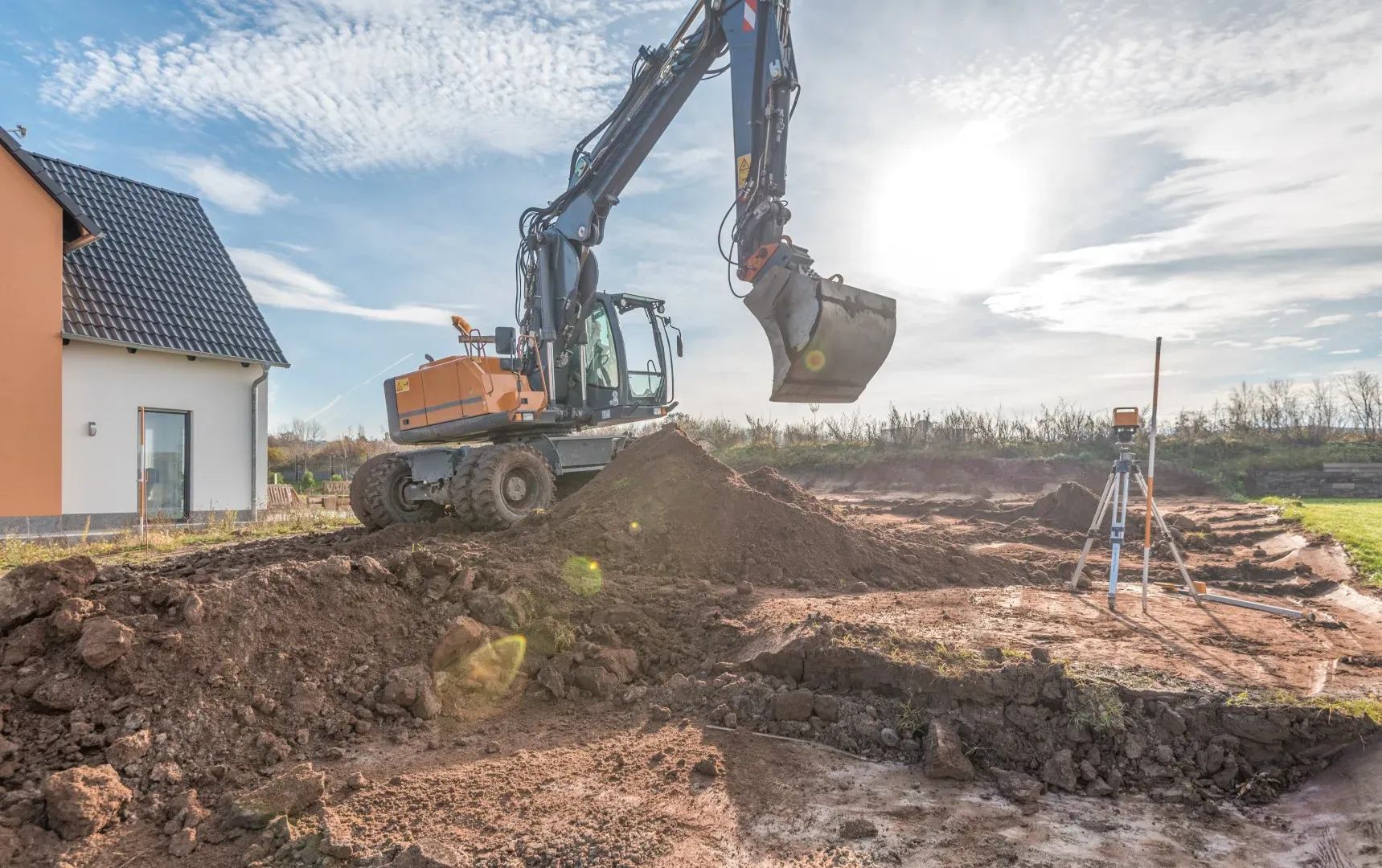 travaux d'assainissement